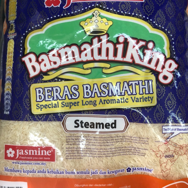 Shop Malaysia Max 2pack Order Beras Jasmine Basmathi King 5kg Steamed Shopee Singapore