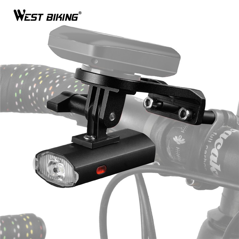 gopro mount light bike