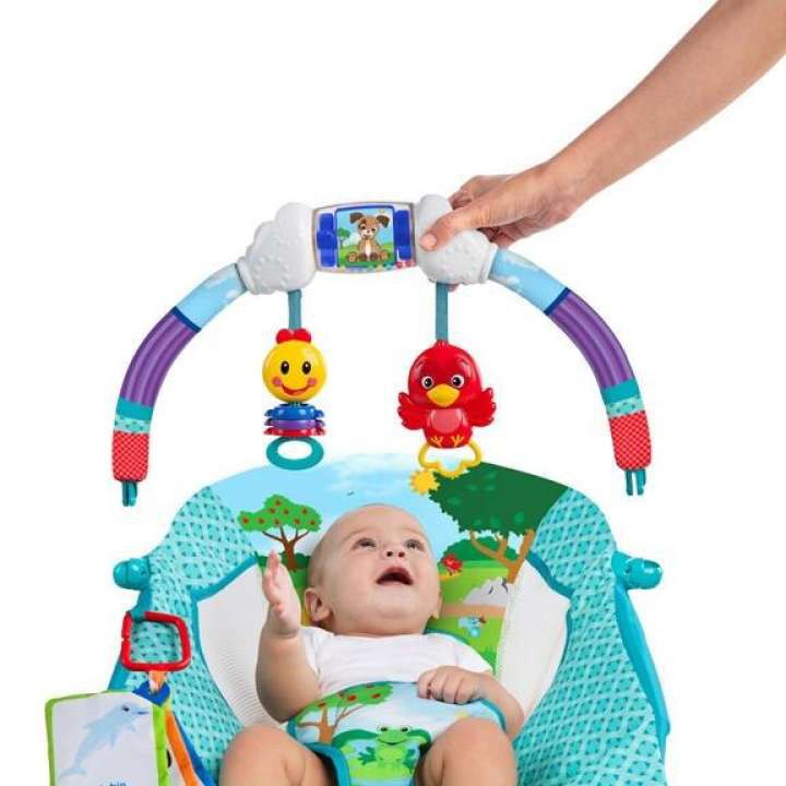 baby einstein caterpillar's day at the park bouncer