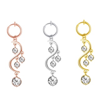 Image of thu nhỏ CACTU Body Jewelry Belly Button Ring Cartilage Fake Belly Piercing Navel Ring Heart Umbilical Fake Pircing Earring Clip Butterfly Clip #2