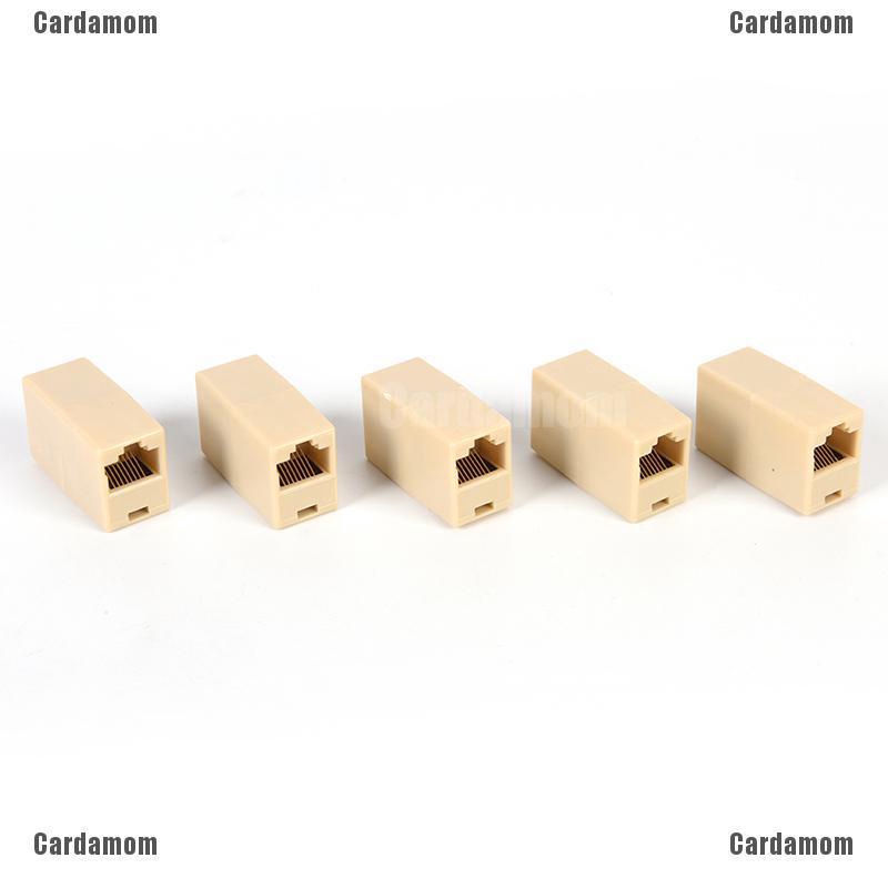 RJ45 LAN Network Cable Coupler Female Joiner Cat 5e