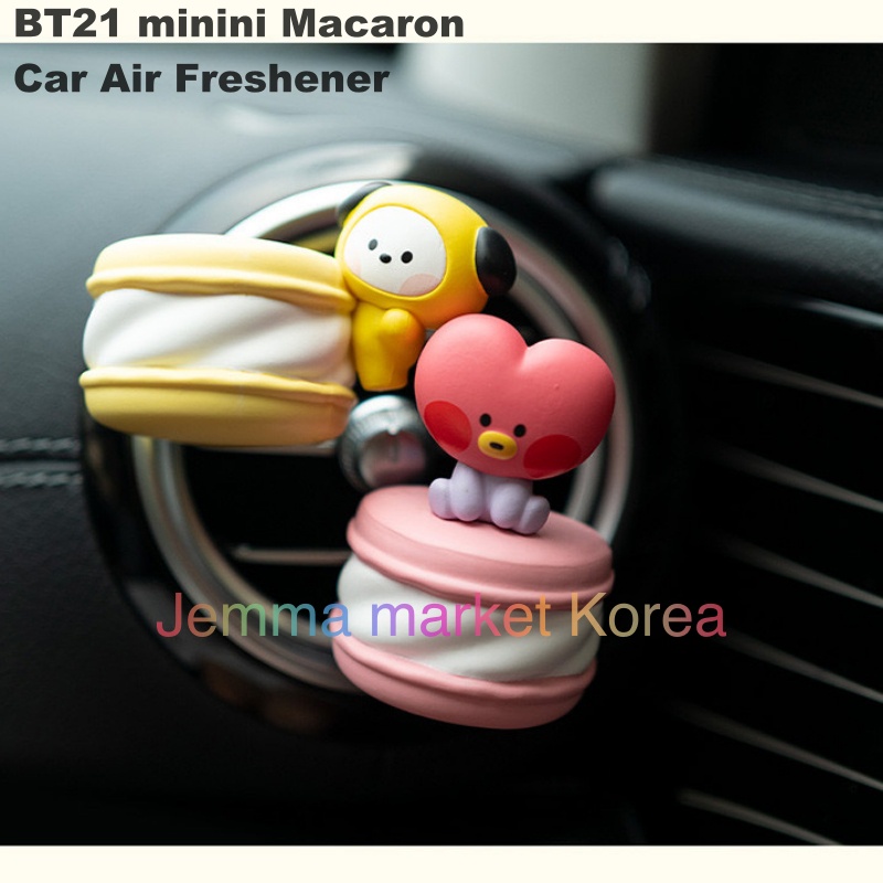 On Hand BT21 Minini Macaron Car Air Freshener Refill Royche BT21