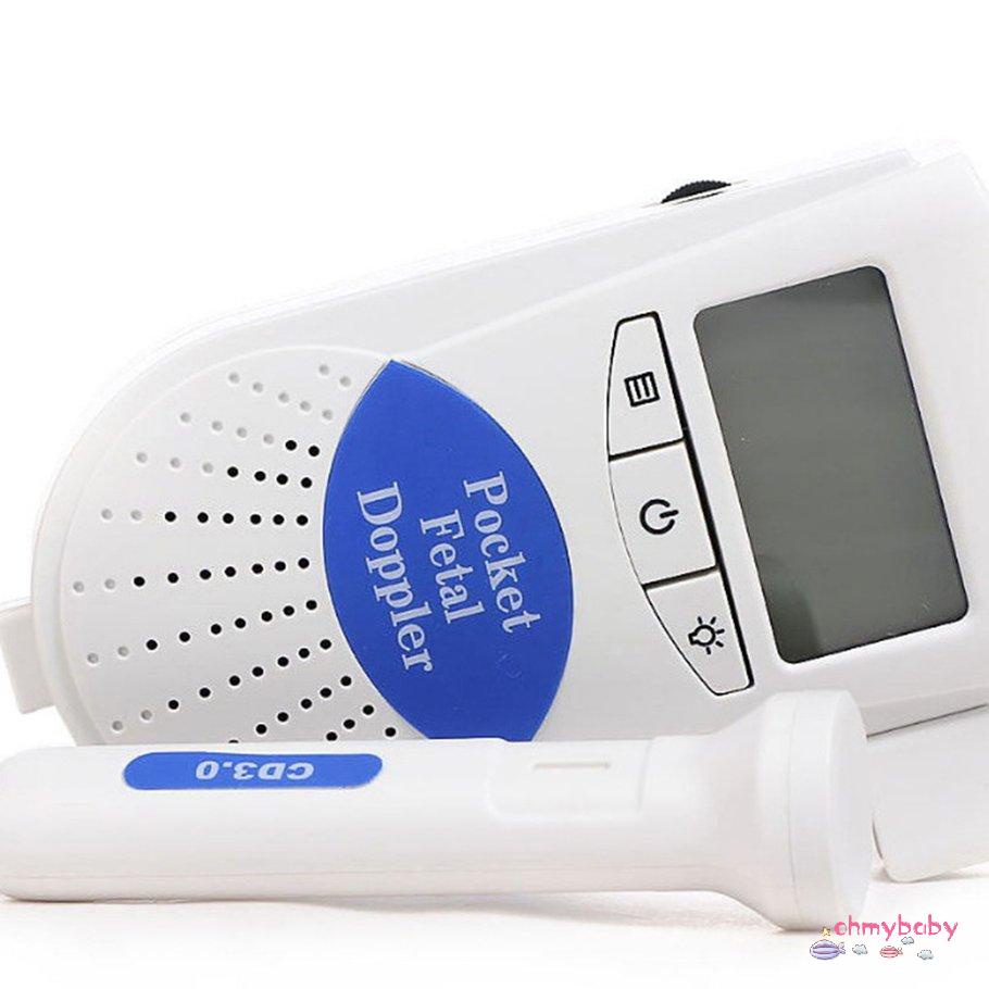 LCD Display Baby LCD Ultrasonic Detector Prenatal Heart Rate Heartbeat Monitor [8/19]