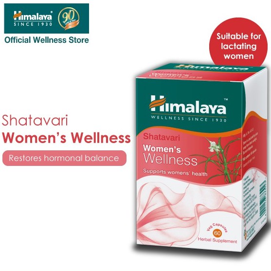 Himalaya Shatavari Womens Wellness 60 Capsules Womens Health Shopee Singapore 7856