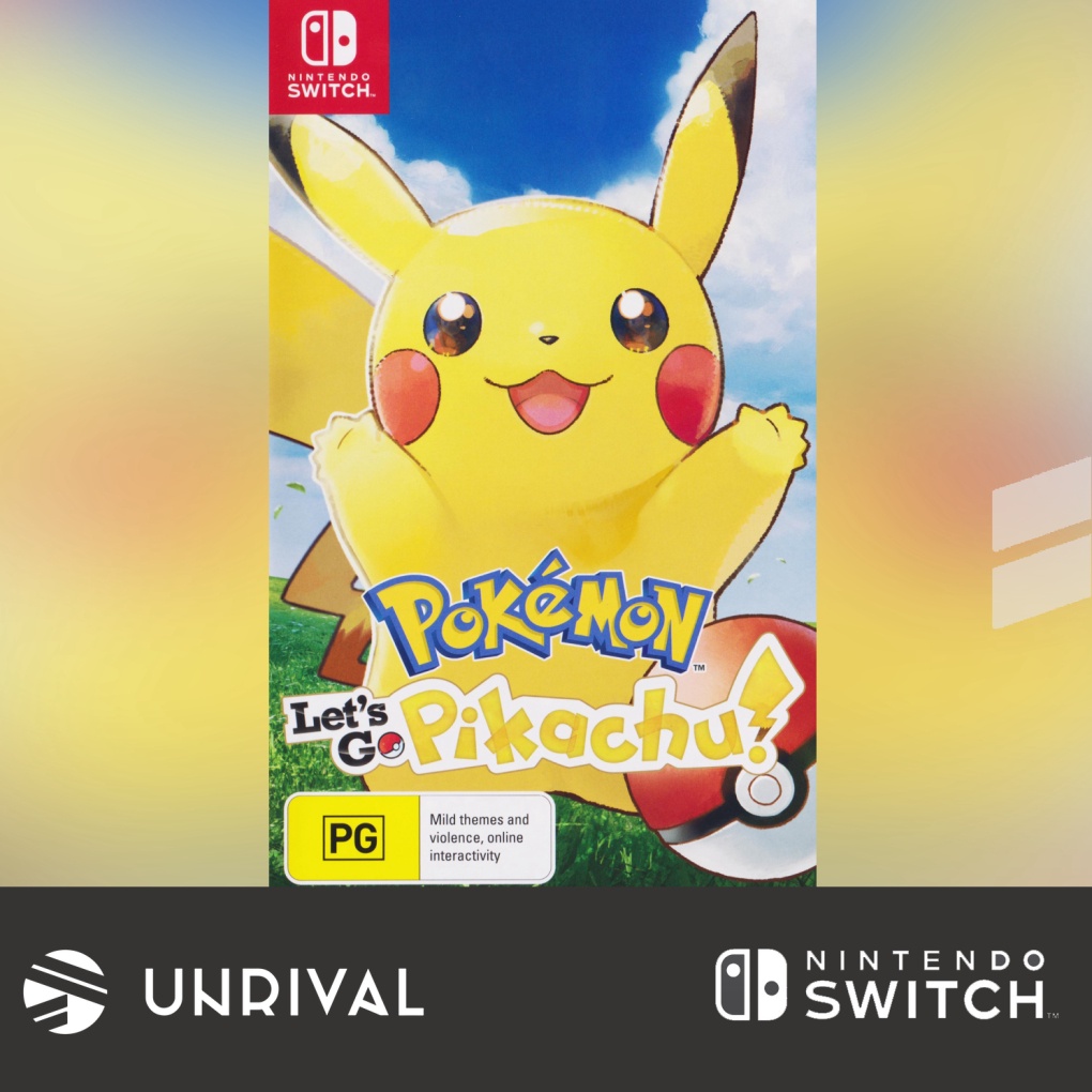 Nintendo Switch Pokemon: Let's Go Pikachu! AUS/R4 - Unrival | Shopee ...