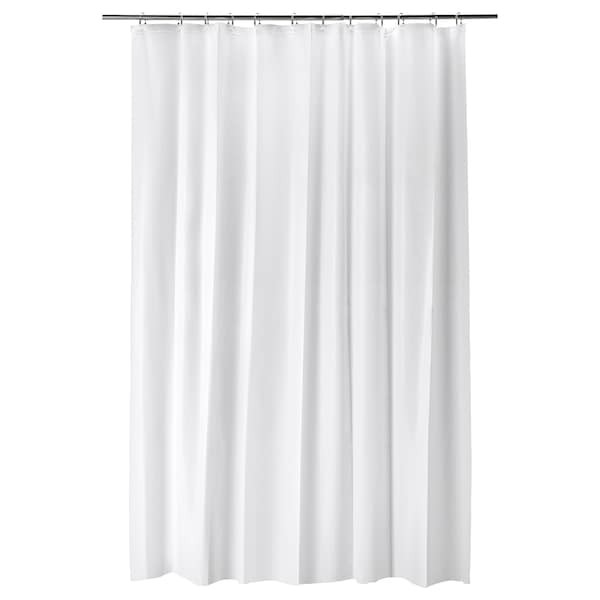 Ikea Bjarsen Shower Curtain White 180x200 Cm Shopee Singapore