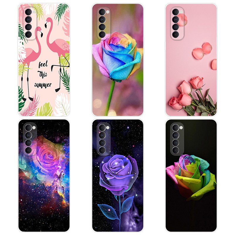 Oppo Reno 4 Pro Printed Case Cartoon Back Cover For Oppo Reno 4 Pro Soft Silicone Tpu Case For Oppo Reno 4 Pro Shopee Singapore