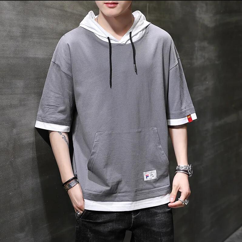 Simready Stock Hoodie Cotton Solid Tees T Shirt Men Shirts Hoodies Summer Short Sleeve T Shirts M 3xl Top Casual T Shirt Men The Hedge Io