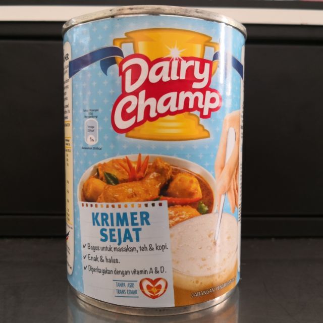 Dairy Champ Susu Cair 390g Shopee Singapore