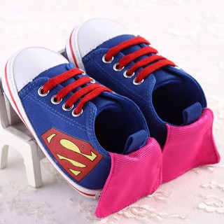 Baby Boy Cute Superman Casual Toddler Shoes #2