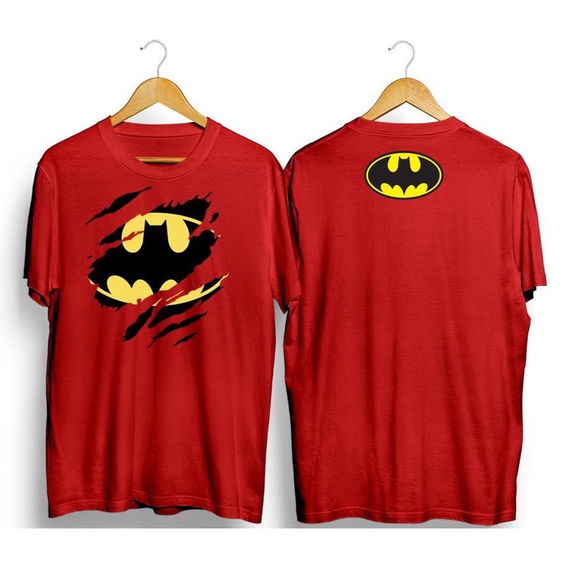 Batman Top T-SHIRT Clothes T SHIRT DISTRO Men Women Adult SUPERHERO MARVEL  | Shopee Singapore