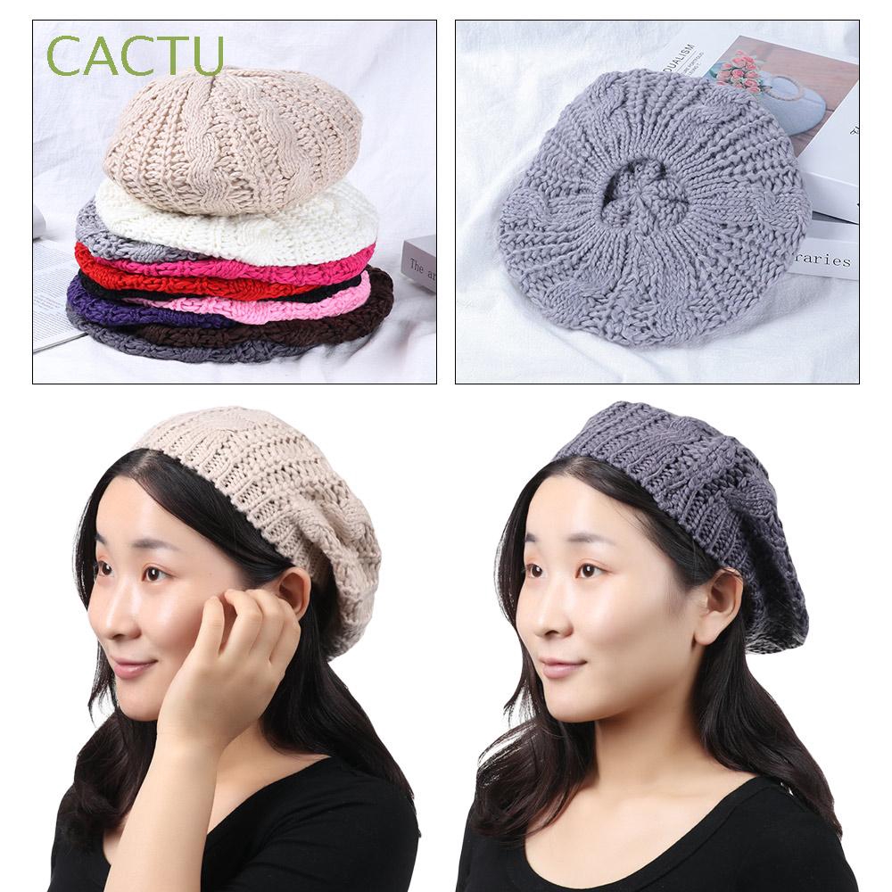 ladies knitted baker boy hats