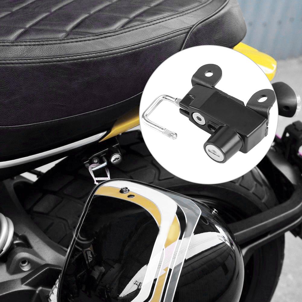 ducati scrambler helmet lock