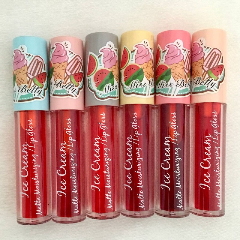 Fire Sale Miss Betty Liptint Ice Cream Matte Moisturizing Lipgloss Lips Korea Beauty Liptint Shopee Singapore