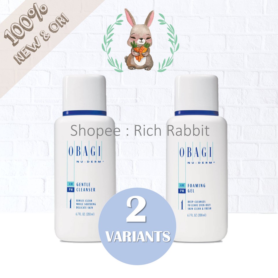 obagi nu derm foaming gel cleanser
