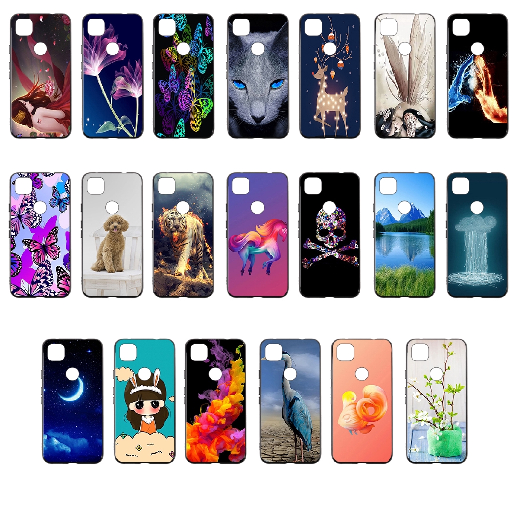 For ZTE Blade 20 Smart / V1050 Case DIY Soft Tpu Silicone Thin Shockproof Casing Phone Case ...