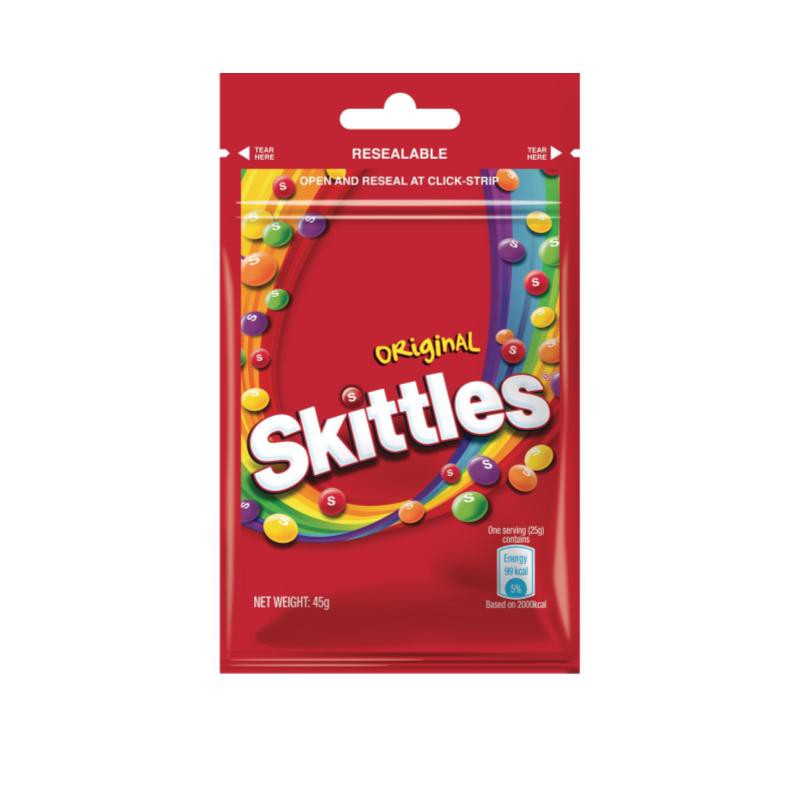 Skittles Candies, Original, 45g (Halal) Shopee Singapore