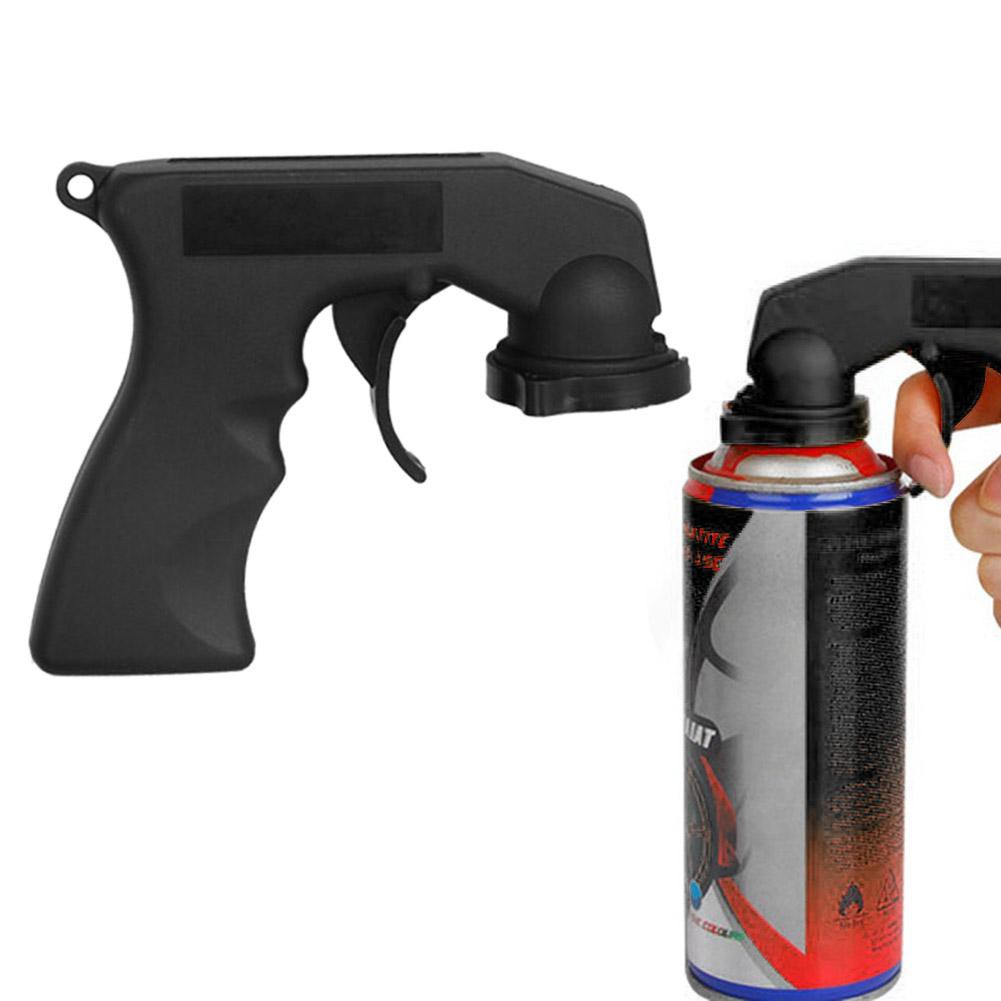 Car Paint Care Aerosol Spray Gun Adapter Handle With Grip Trigger Black Shopee Singapore