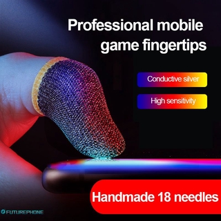 Gaming Finger Sleeve Mobile Screen Game Controller Sweatproof Gloves PUBG COD Assist artifact