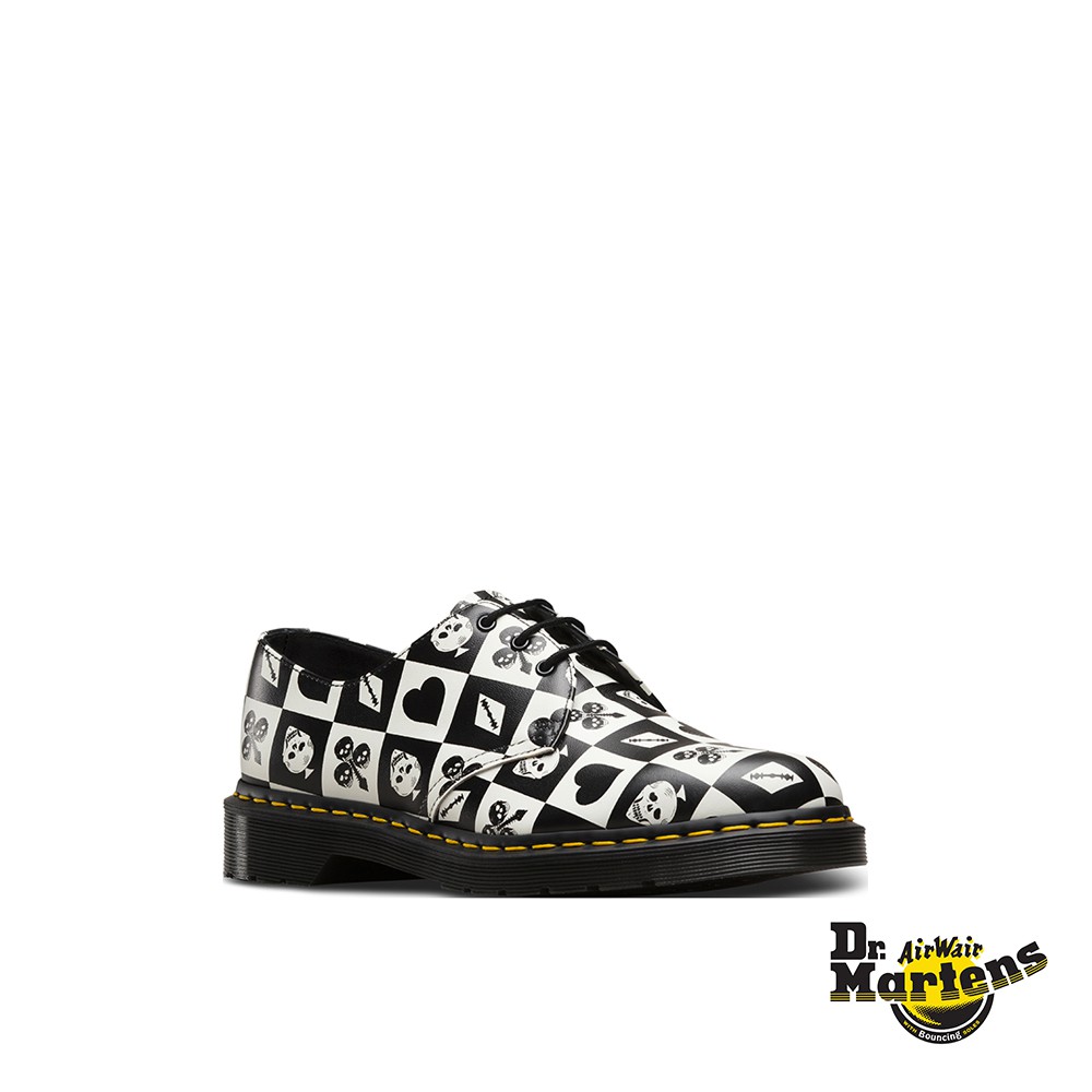 dr martens egret playing card