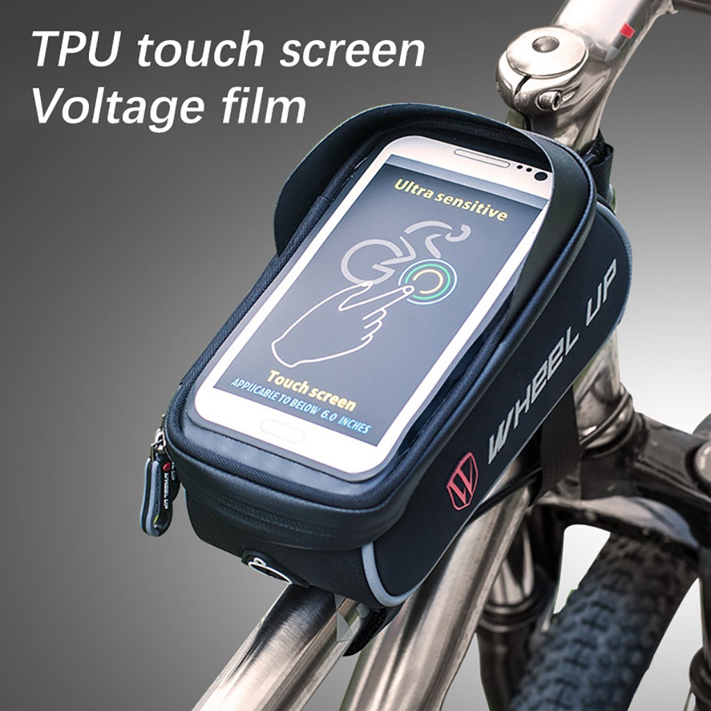 bike phone mount bag