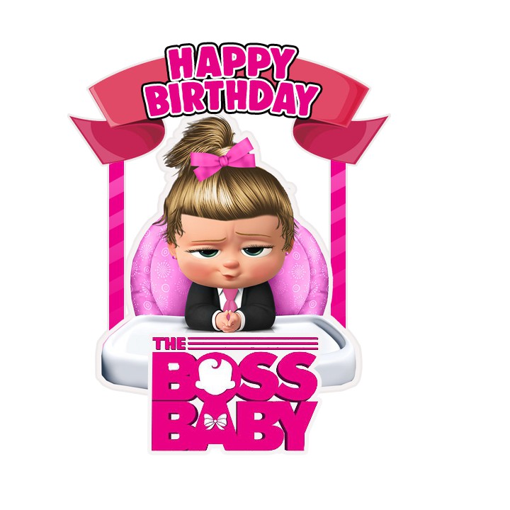 Girl Boss Baby Cake Topper DIY, Boss Baby Printable | atelier-yuwa.ciao.jp