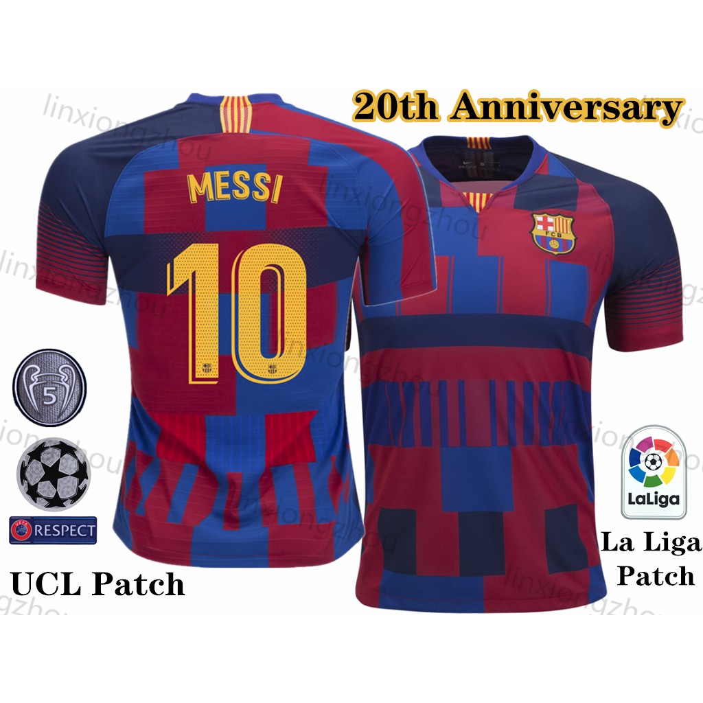 barca 20th anniversary kit