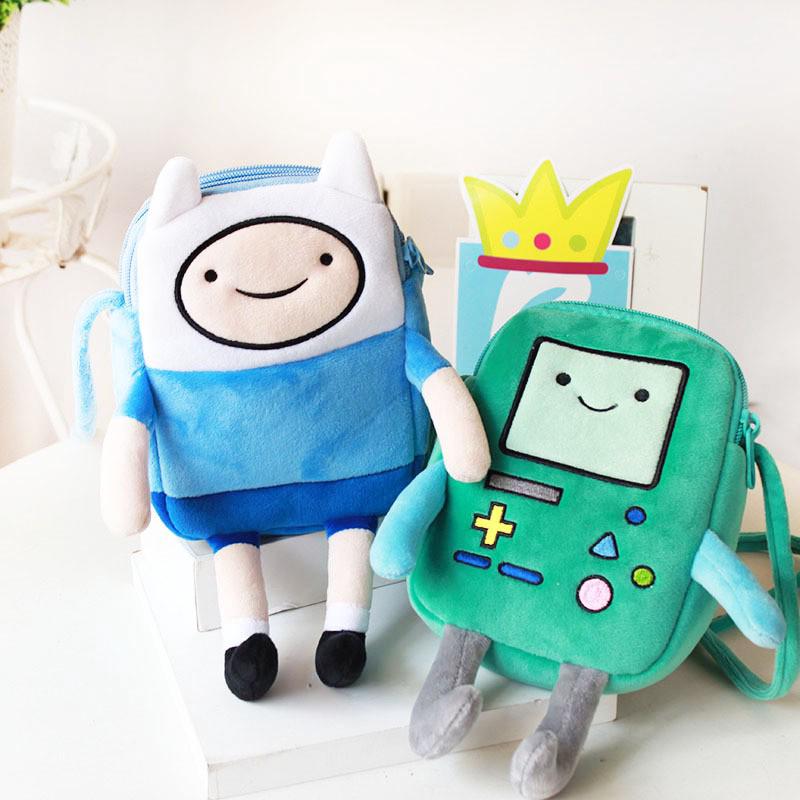 Cute Adventure Time Dinosaur Bmo Sling Bag Student Plush Crossbody Bag Shopee Singapore