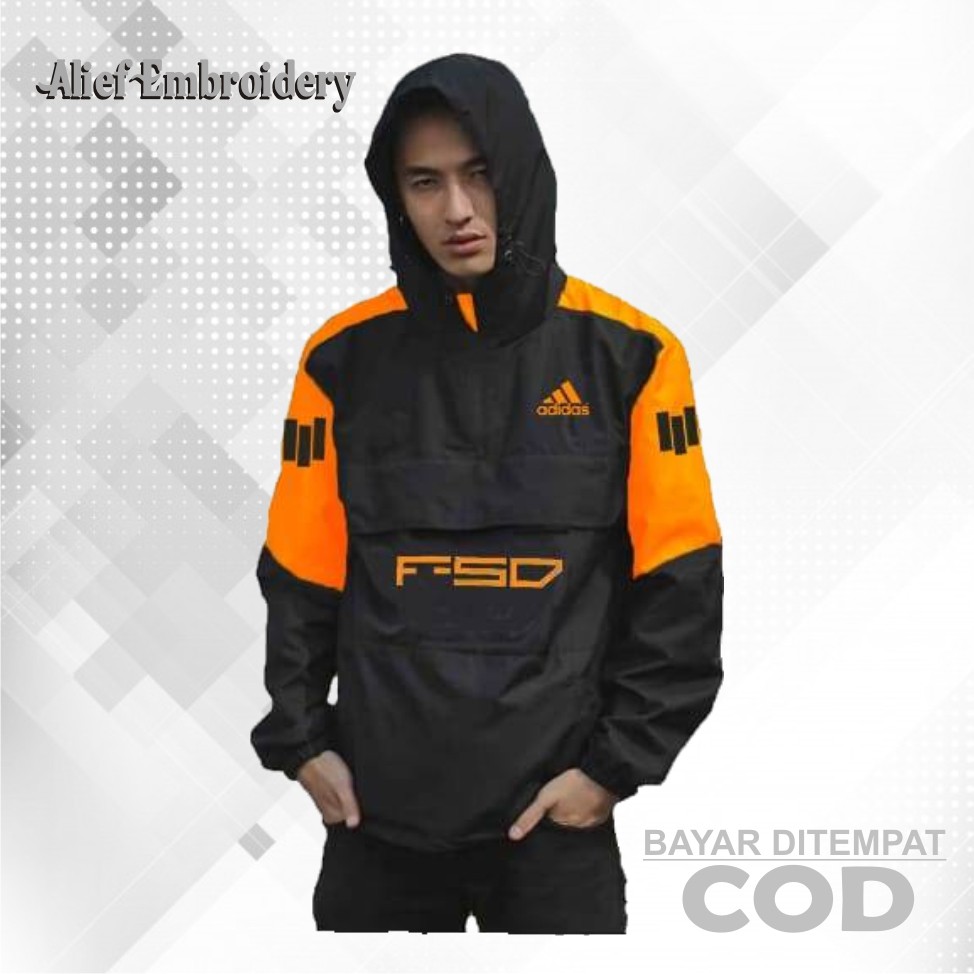 adidas cagoule rain jacket