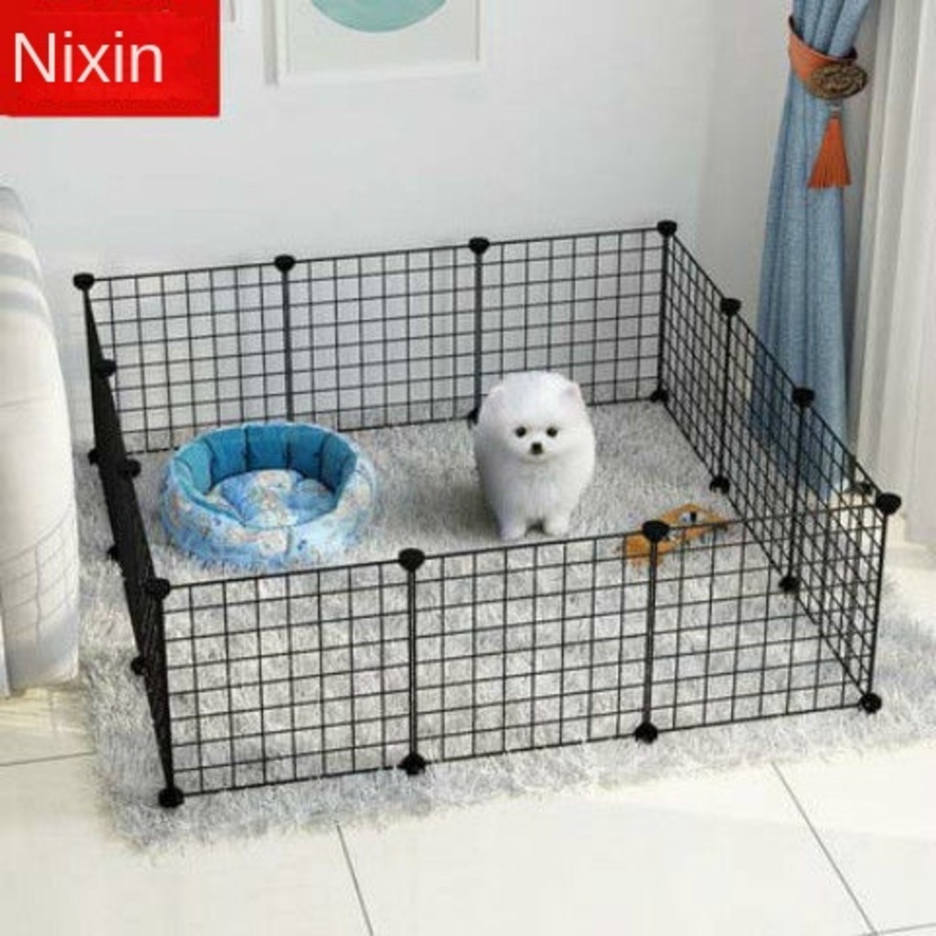 YUUMI combination pet cage dog cat rabbit guinea pig game fence iron ...