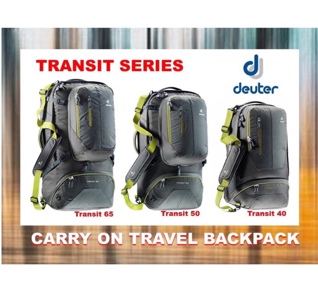 deuter transit 50 carry on