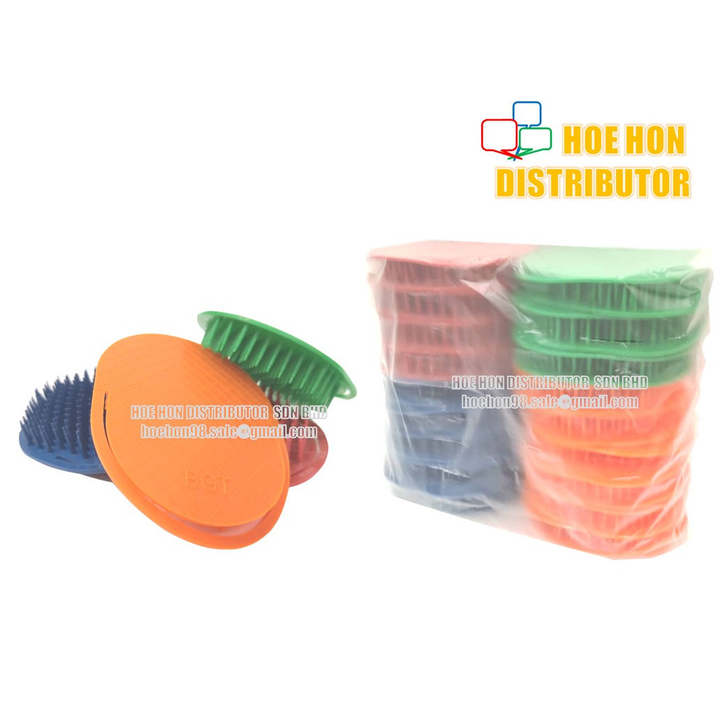 Round Oval Shape Hair Comb Sikat Rambut Bulat Rhb9575 Shopee Singapore