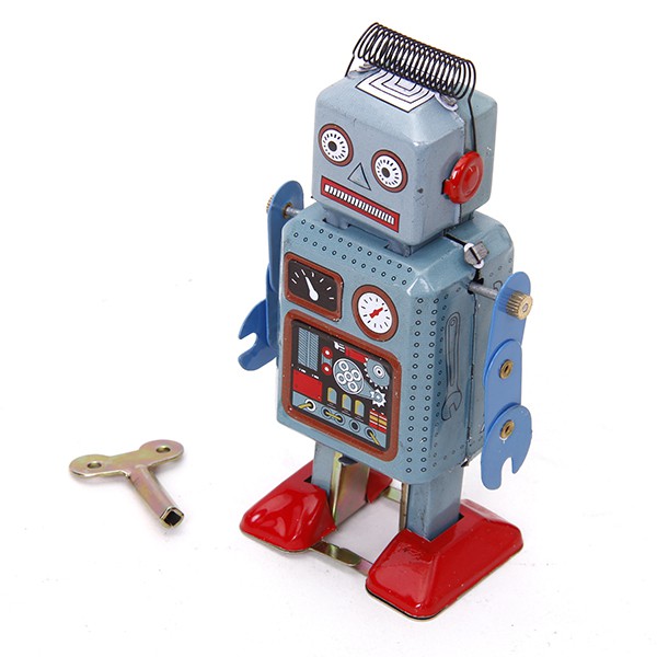 wind up robot toy