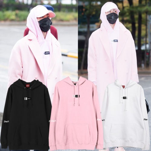 jin pink hoodie