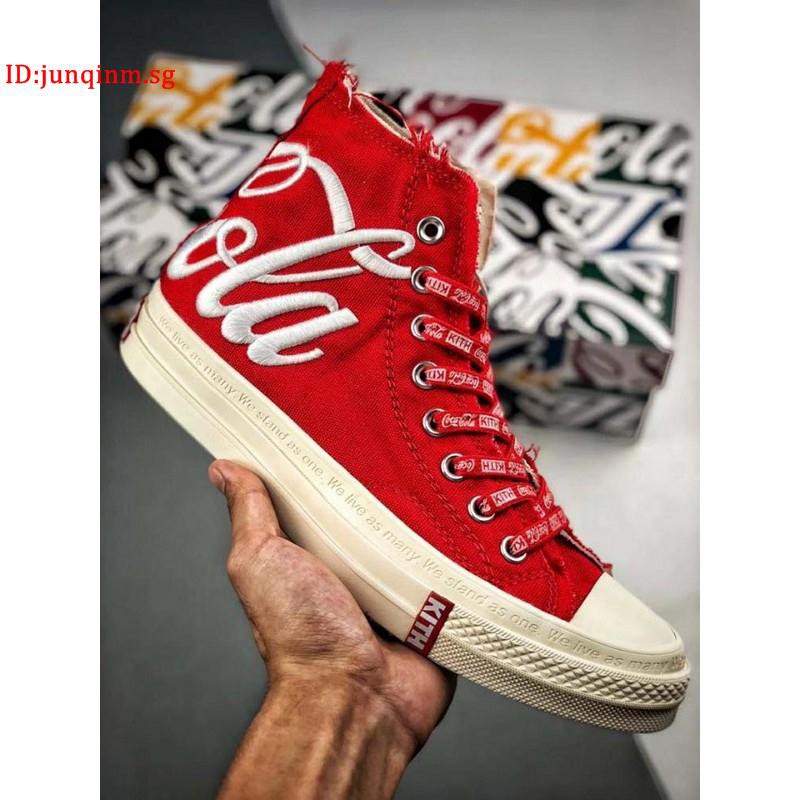 converse red canvas shoes