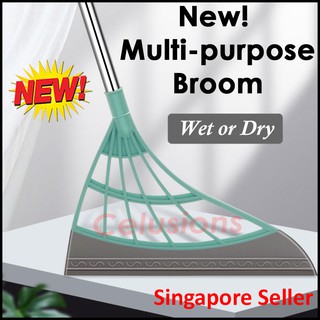 💎2-in-1 Multi-Purpose Magic Broom💎Home Cleaning Silicone Sweeping Tool For Sweep Wet Or Dry Floor