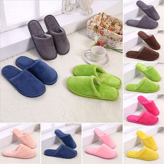Image of Women's Mens Slippers Winter Autumn Bedroom Round toe Open back Casual Slides Women's Sandals Mens Unisex Stylish