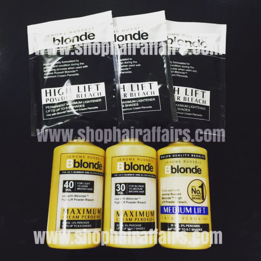 Jerome Russell Bblonde Bleaching Kit Shopee Singapore