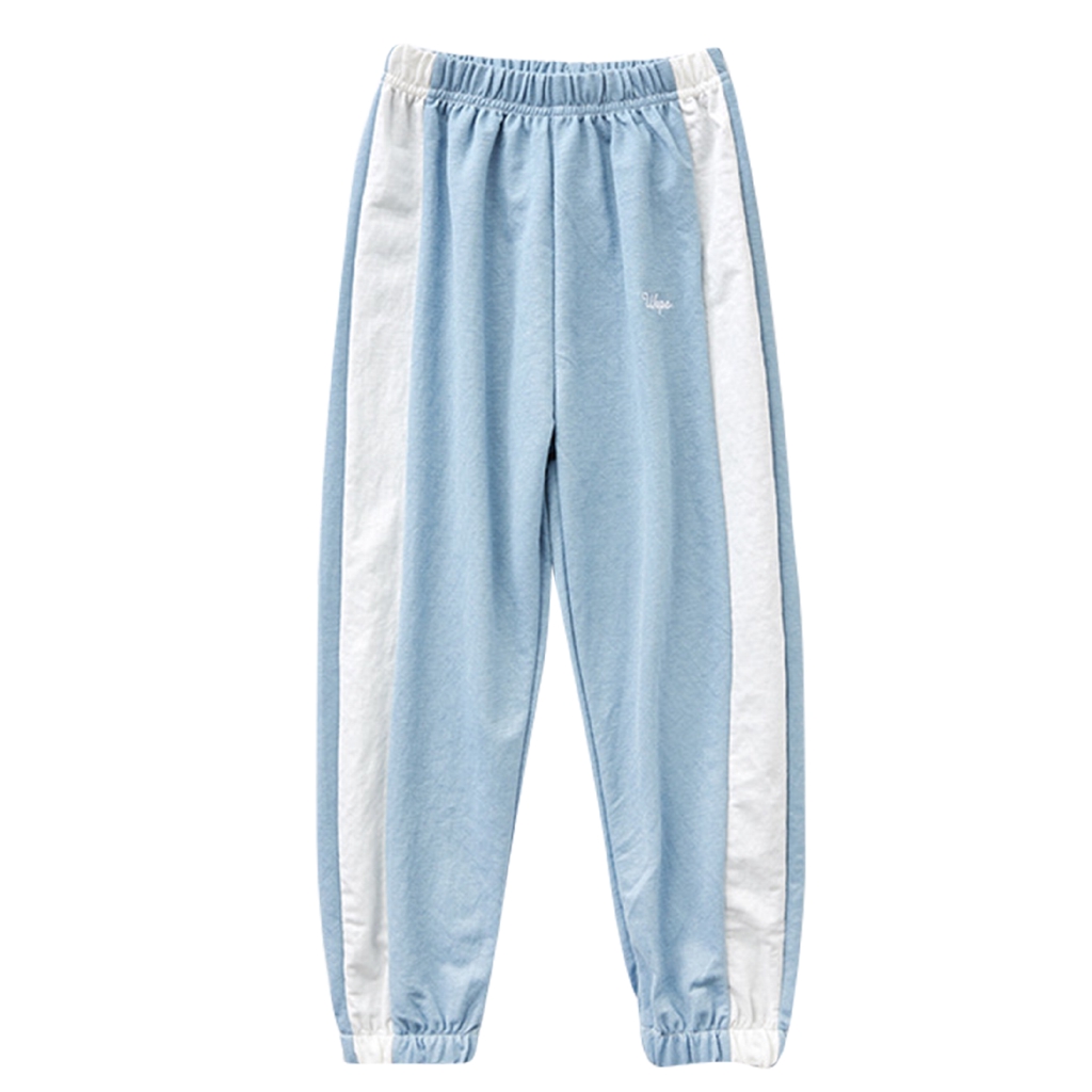 girls blue sweatpants