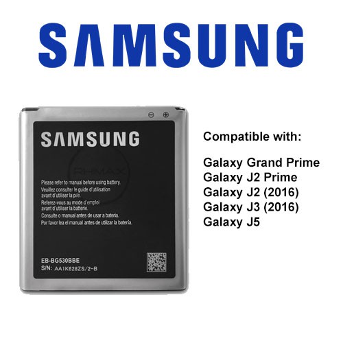 Samsung Galaxy Grand Prime J2 Prime Replacement Battery 2600mah G530 J2 16 J500 J3 16 J3 Eb Bg530bbe Shopee Singapore