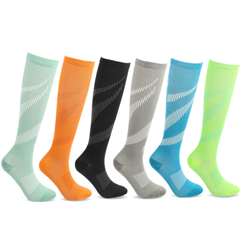 New style pressure socks cycling running outdoor long tube compression ...