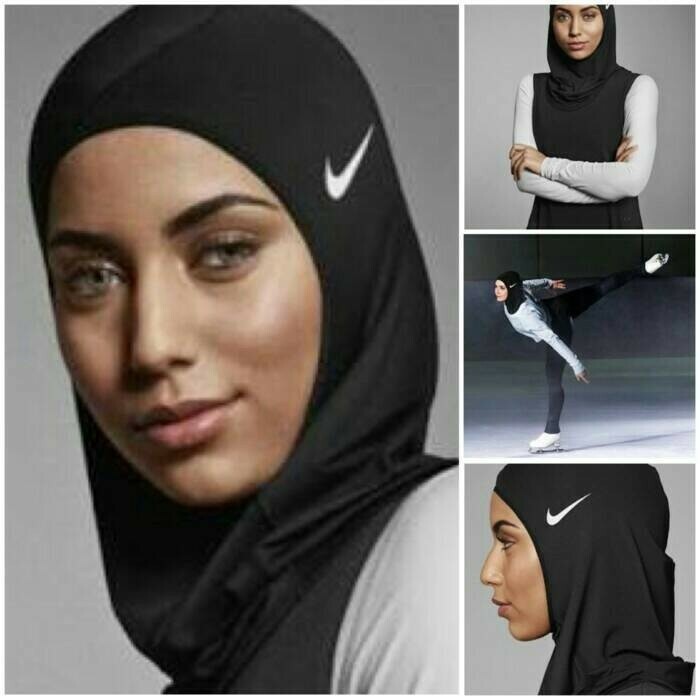 hijab sport nike original
