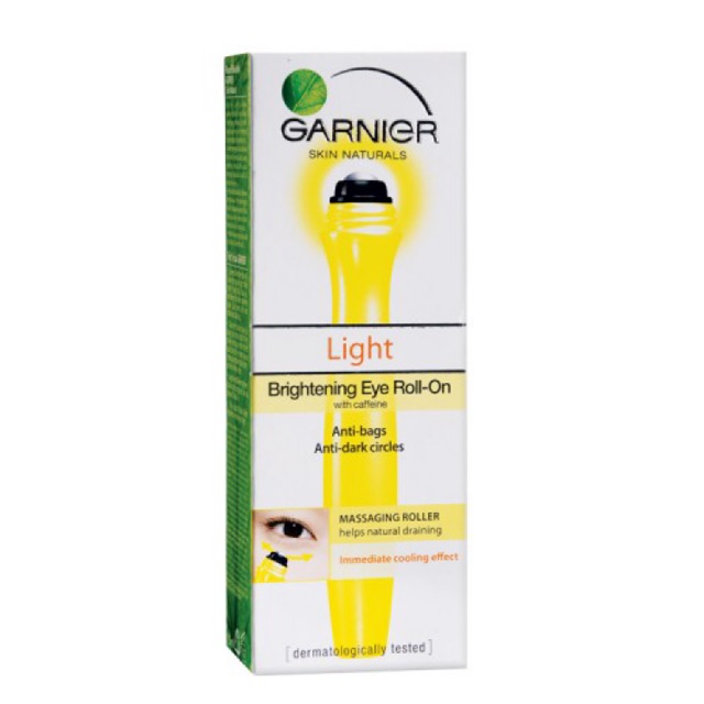 garnier white complete eye roll on