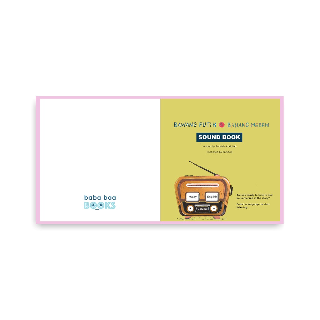 Bawang Putih Bawang Merah Sound Book Shopee Singapore