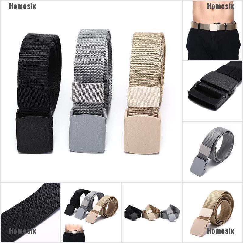 nylon belts with plastic buckle