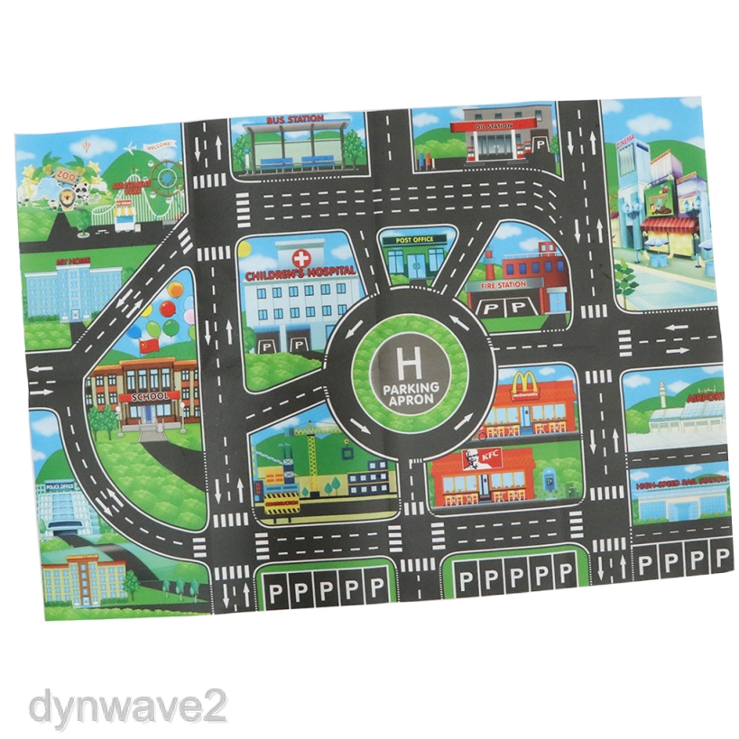 childs road play mat