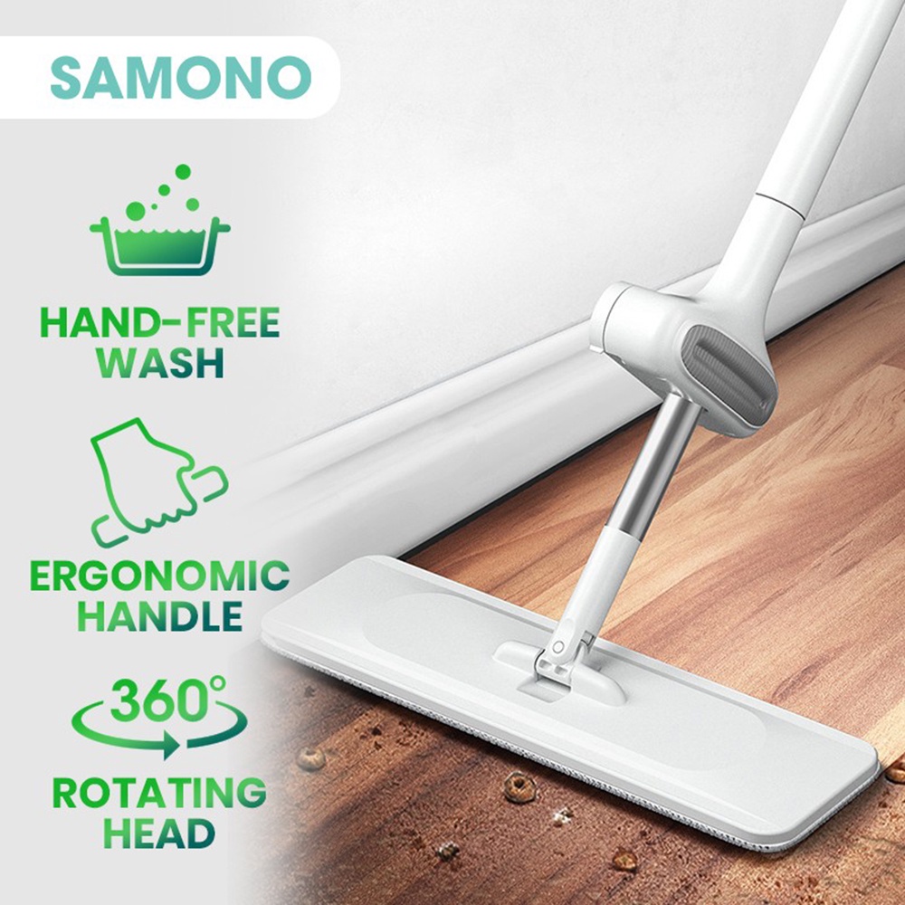 Samono Clear Mop Automatic Floor Mop Tool Practical Mop SCM002 Shopee
