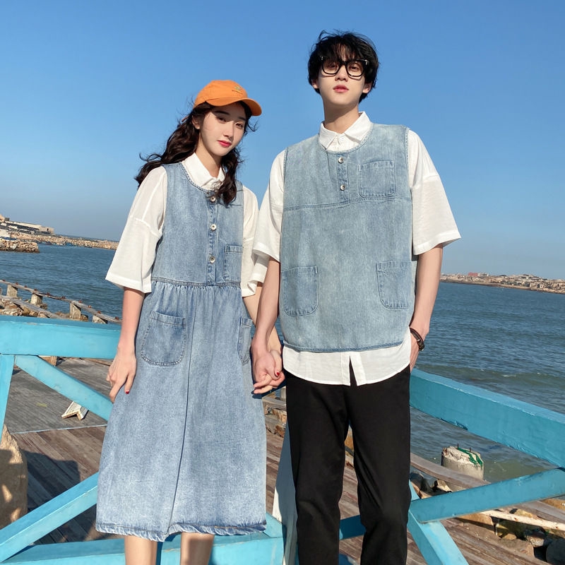 girlfriend denim dress