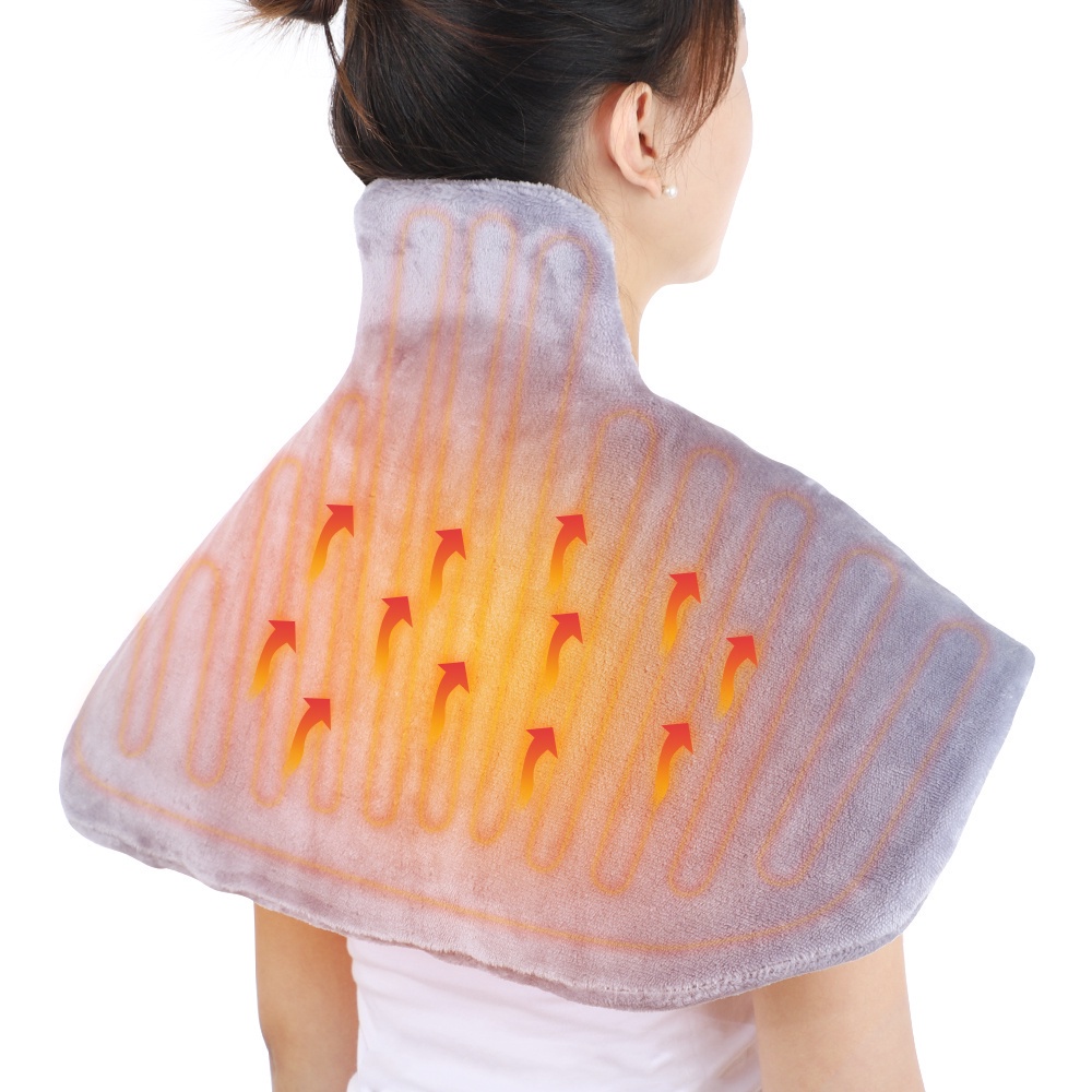 Hailicare Shoulder and Neck Heating Pad Heated Waistcoat Massage heated