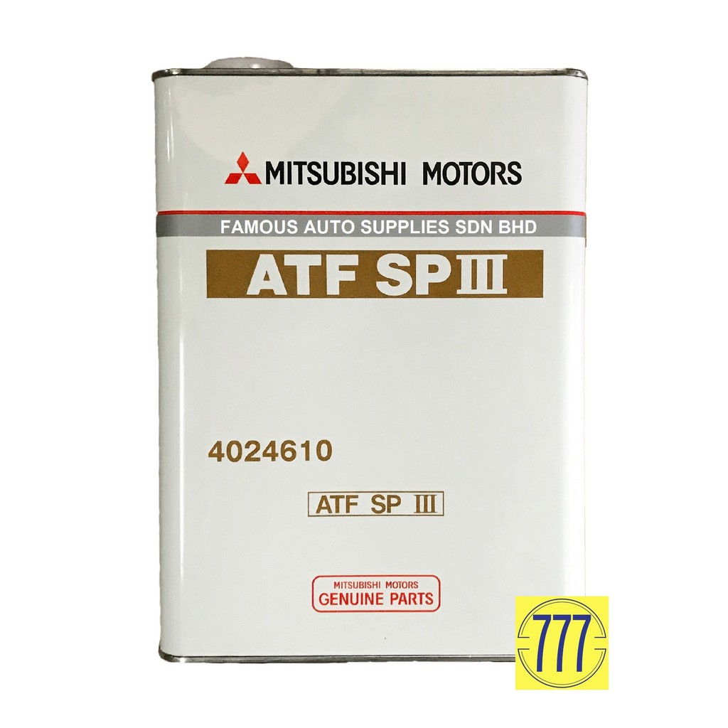 Mitsubishi ATF Auto Transmission Fluid (4L) 4024610 Made In Japan ...